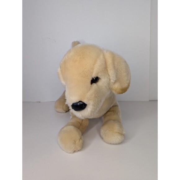Bass Pro Shops Douglas Toys Plush Yellow Labrador Golden Retriever Puppy Dog 13" - Picture 2 of 10